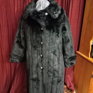 Fur Faux, V.I. Petites Swing Coat